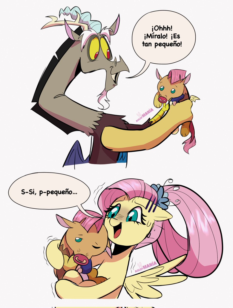 Aislep_'s tweet photo. Un pequeño bebé. 😺♥️

#mlp #mylittlepony #fluttercord #fluttershy  #fluttercord https://t.co/wDQ9gpP6Uc