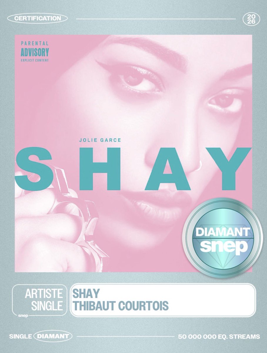 Shaycharts's tweet photo. “Thibault Courtois” de @shayizi est officiellement certifié single de diamant 💎. https://t.co/XqXSDZSfo7
