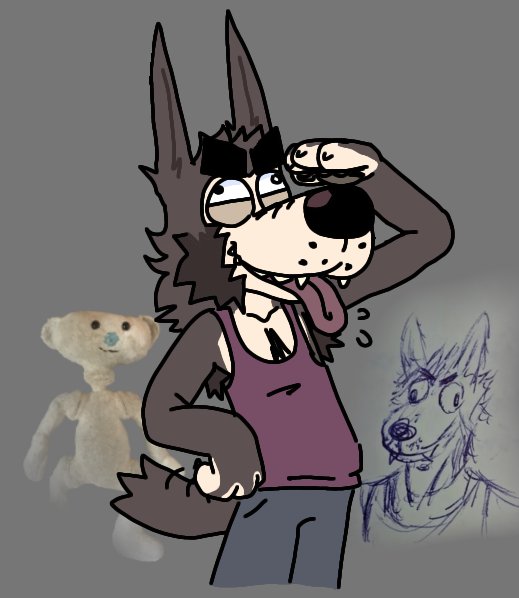 LOBOCHILECO's tweet photo. Epicly posts my bew discord pfp cuz i havent drawn much stuff that ive colores lately lol #furry #furryart #art #ocart https://t.co/NQzms8u8Iu