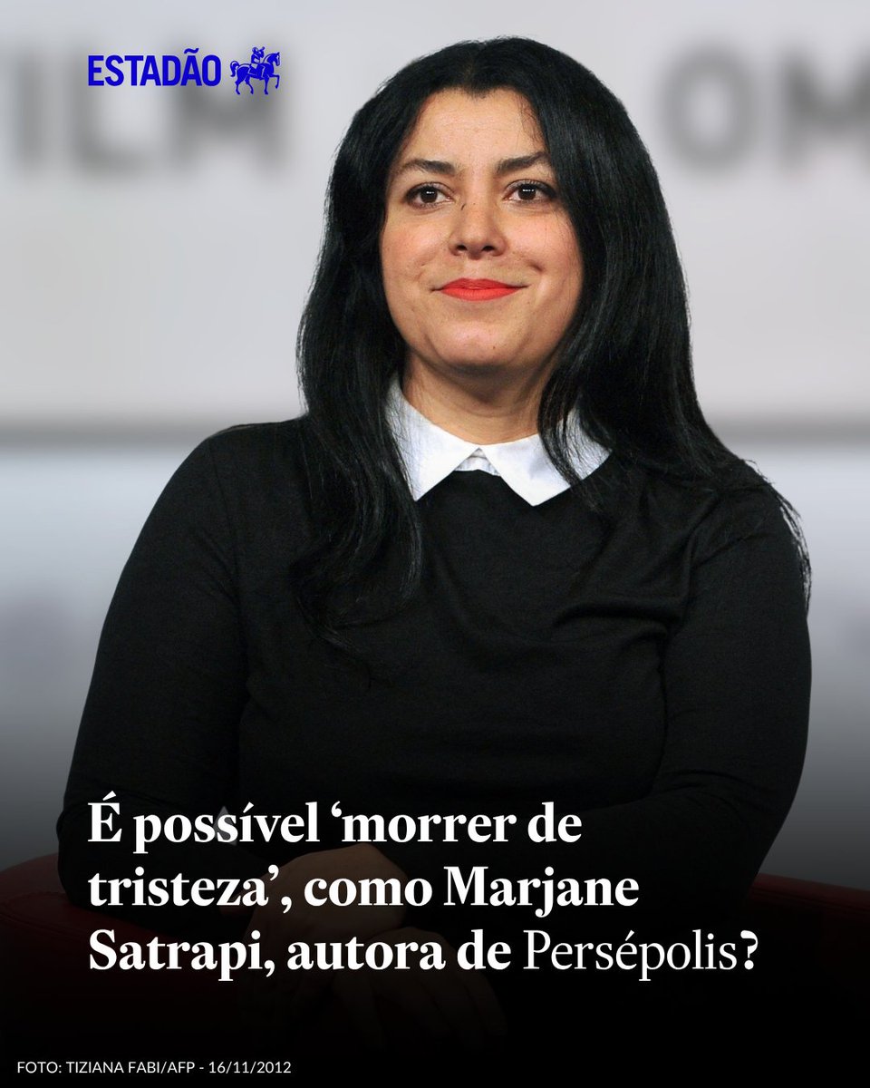 Estadao's tweet photo. É POSSÍVEL? | O falecimento recente de Marjane Satrapi, mundialmente famosa por Persépolis, trouxe à tona uma questão dolorosa e intrigante: é realmente possível morrer de tristeza? 

A resposta da medicina é sim, e essa condição tem nome: Síndrome do Coração Partido ou Miocardiopatia de Takotsubo. Desencadeada por fortes choques emocionais — como o luto —, ela simula um infarto e pode paralisar temporariamente o músculo cardíaco devido ao excesso de hormônios do estresse, como a adrenalina. 

Embora o quadro seja reversível na maioria dos casos, ele reforça como a saúde mental e o coração físico estão profundamente interligados. Entenda o caso: https://t.co/2b58LHTDW2