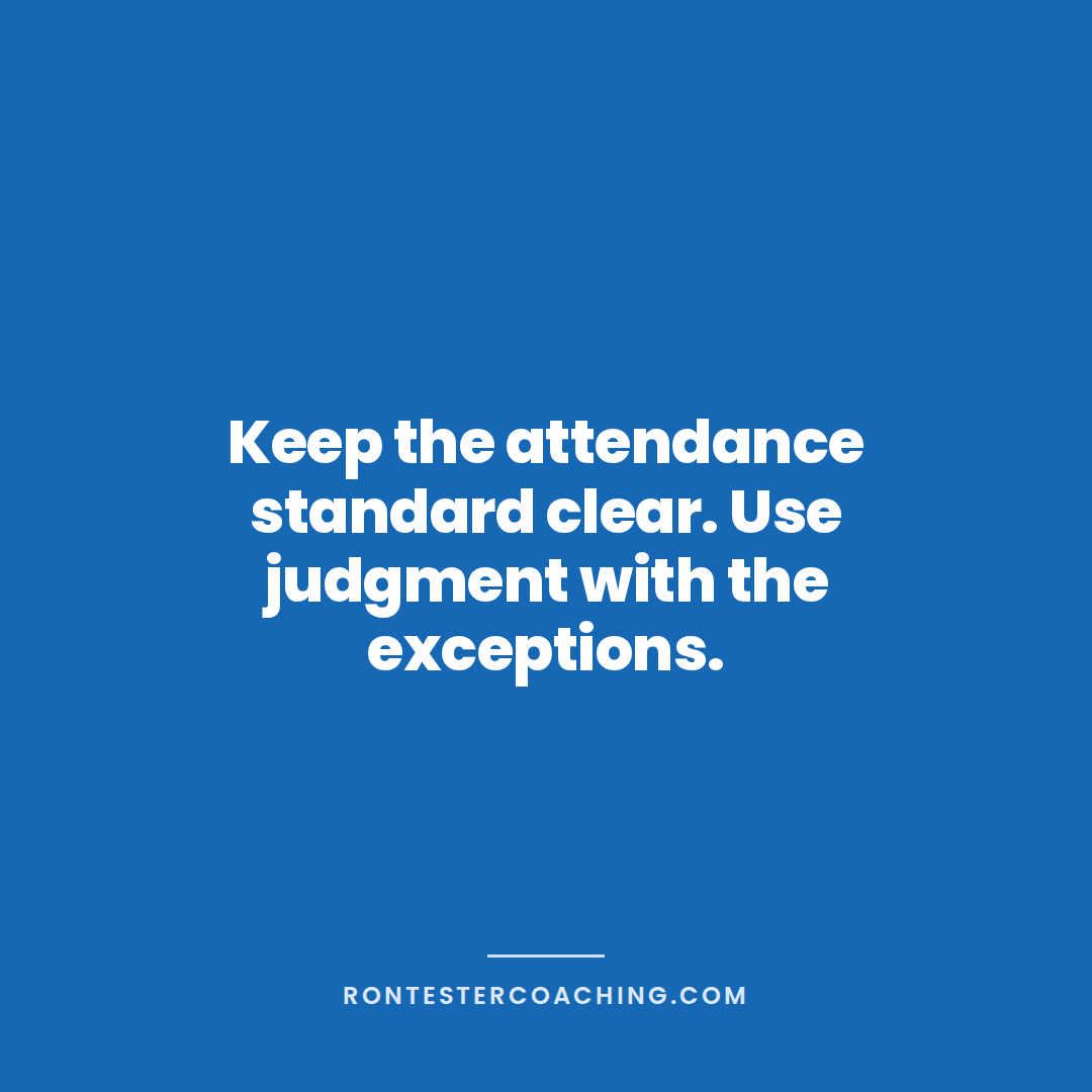 rontester's tweet photo. Keep the standard clear.

Use judgment with exceptions.

If patients think every late cancel gets a free pass, the schedule weakens.

If the standard is clear and exceptions stay rare, you get to be firm and human at the same time. https://t.co/zYvlm6zUTq