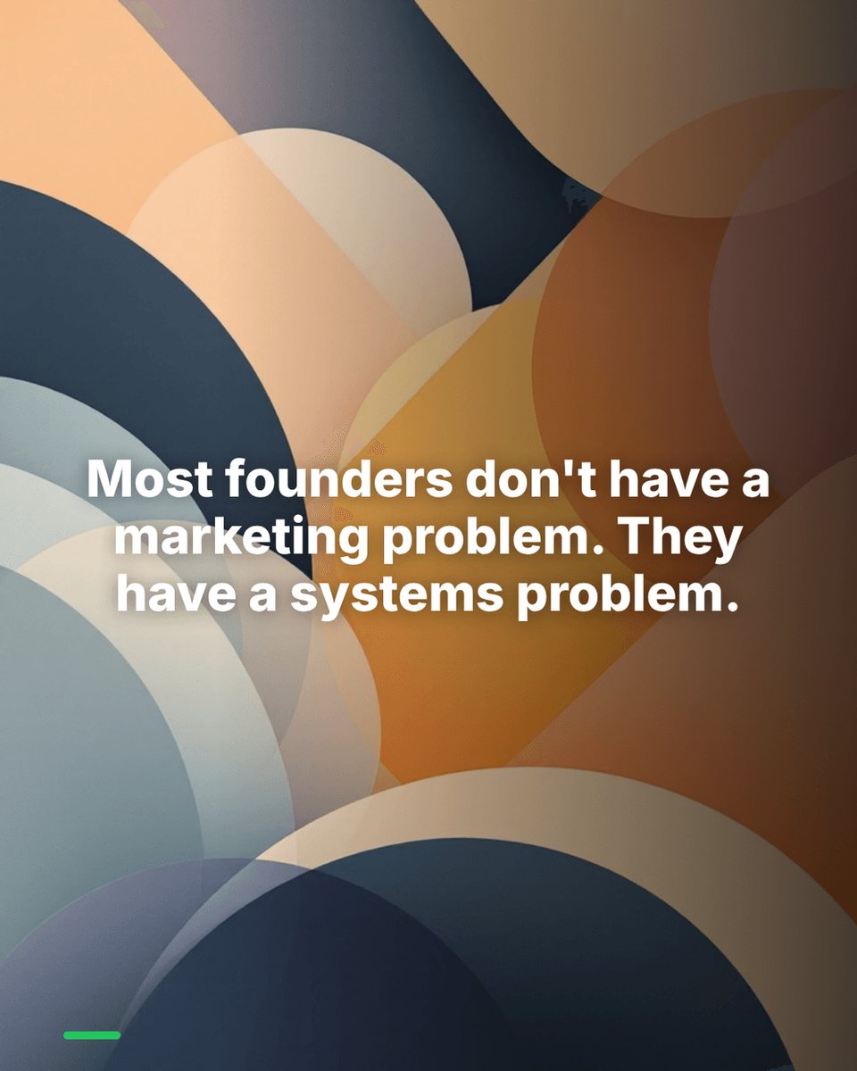 RobBrautigam's tweet photo. Stop optimizing posts. Build the system that produces them. Output is a downstream effect of structure. https://t.co/Z7TqZIFGQi