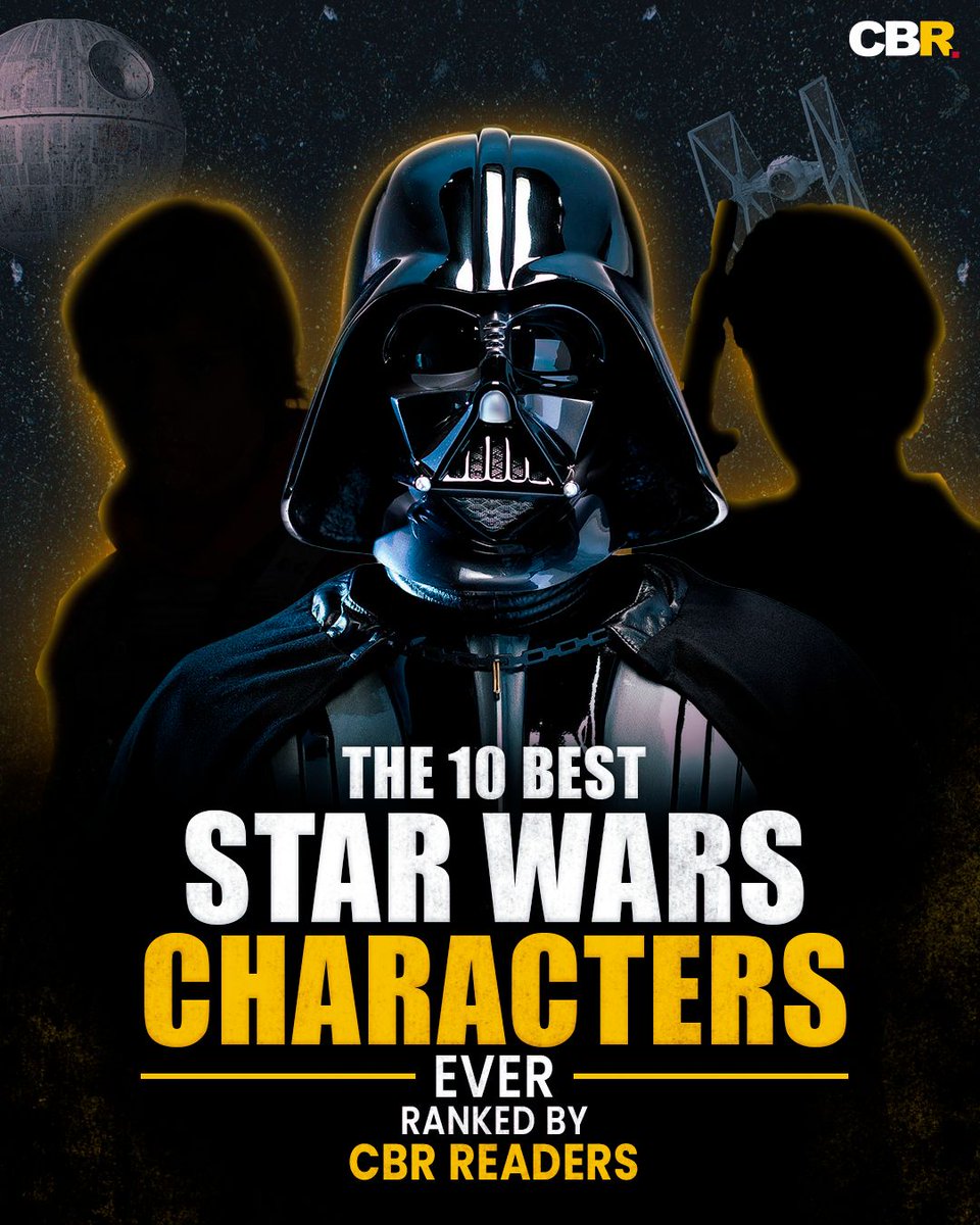 CBR's tweet photo. The CBR readers have spoken, and these are the greatest Star Wars characters of all time. Read More: https://t.co/8k4b6Pfwad https://t.co/ipuC0aLQfg