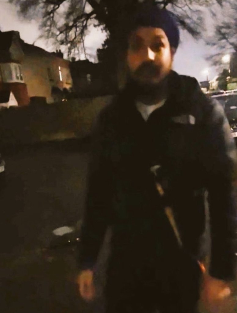 North_Lites's tweet photo. @JackPosobiec @JolieBlonde Yet Keir Starmer has no plans to remove the religious exemption that allowed him to walk around dressed like Rambo. To top it off he was doing doordash deliveries dressed like this at 11pm when it happened, as recorded by Henry https://t.co/oSjK4GA4Ua