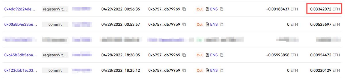 aben317's tweet photo. @0xvietnguyen I bought two ENS domains early on. At the time when ETH was around $3,000, the gas fee was already $99 per transaction. Unfortunately, I missed the ENS airdrop because I didn’t pay attention to the project’s news and updates https://t.co/YSTlNgeU2j