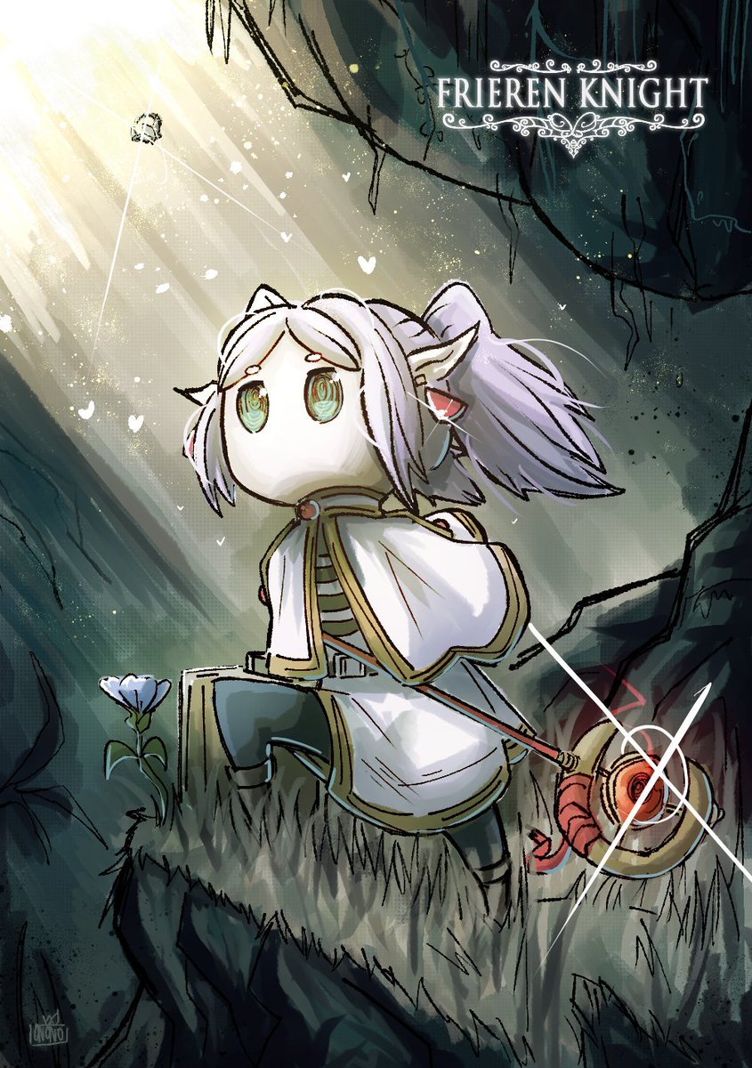 FRIERENanime_'s tweet photo. Frieren Knight

art by @ononotsu https://t.co/64BY6gs8Tr