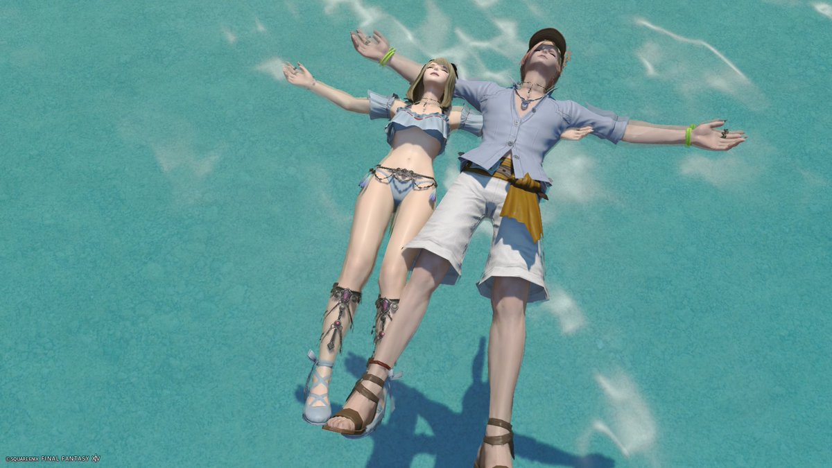 ff14nat's tweet photo. ぷかぷか

 #FF14 #FFXIV https://t.co/On7MUo5YxM