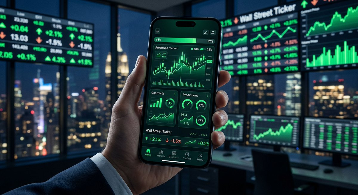 descentraeduca's tweet photo. Moomoo, corretora retail global, oferece event contracts da Kalshi (regulados pela CFTC). Prediction markets entram no cardápio padrão de corretora varejista. https://t.co/lEzrrhsHro https://t.co/bN9xuudINk