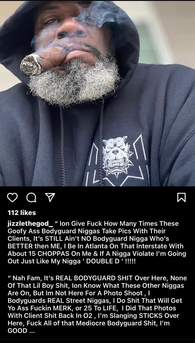 bankolewya's tweet photo. So I’m guessing this Playboi Carti Bodyguard https://t.co/YUunyXPWE7