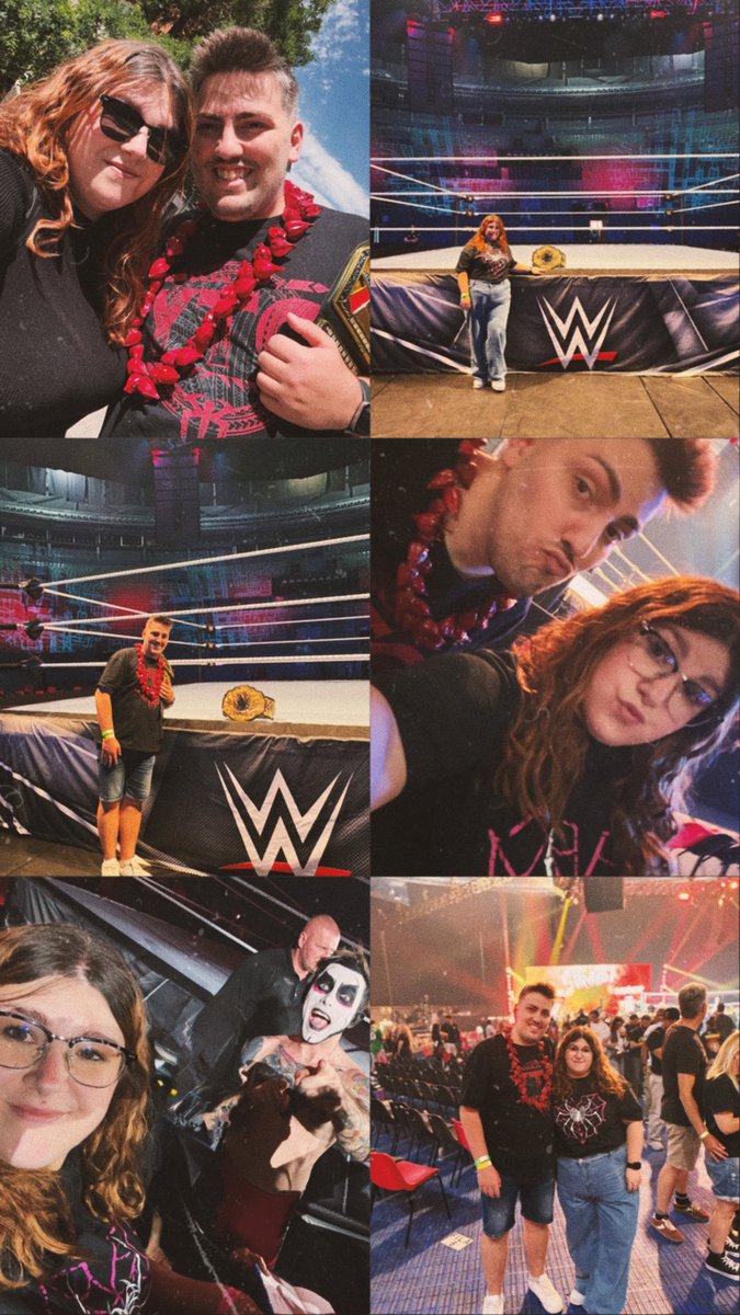 _arancha95's tweet photo. Experiencia inolvidable 🩷 #WWEMadrid https://t.co/pzvZXMyetK