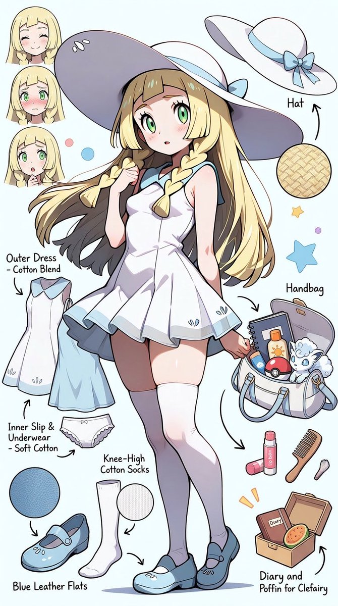 5md_3355's tweet photo. リーリエちゃん➰✨

正統派ヒロイン
がんばリーリエ➰

This  AI illustration does not contain nudity or have any sexual intent.
 #Lillie  #Pokemon https://t.co/hdrEEXoD8I