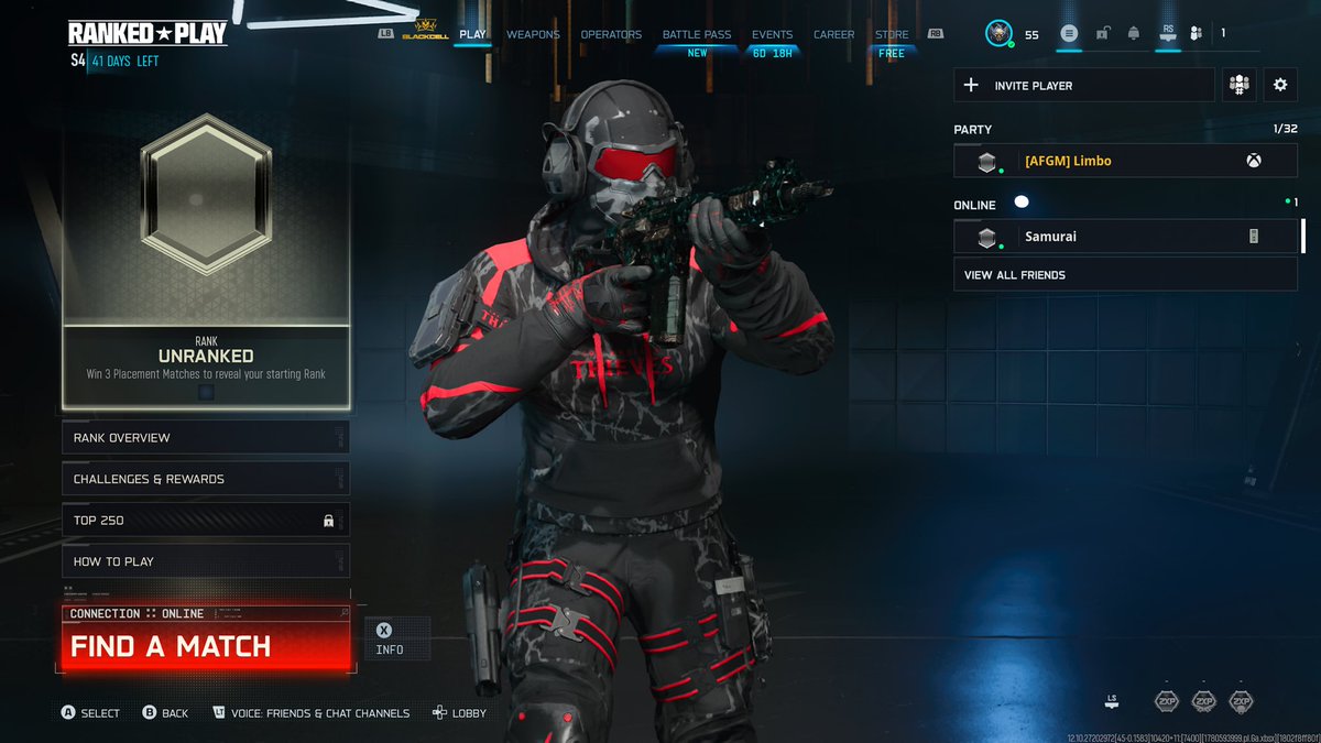 Limbosera's tweet photo. Live now on Twitch👾
Link here: https://t.co/z1oJZgsG06
Live now on Twitch playing Call of duty black ops 7 season 4 Ranked play is here trying to get to diamond by the end of the day tune in and enjoy!🙏🏻 https://t.co/IF1s4CEBwr