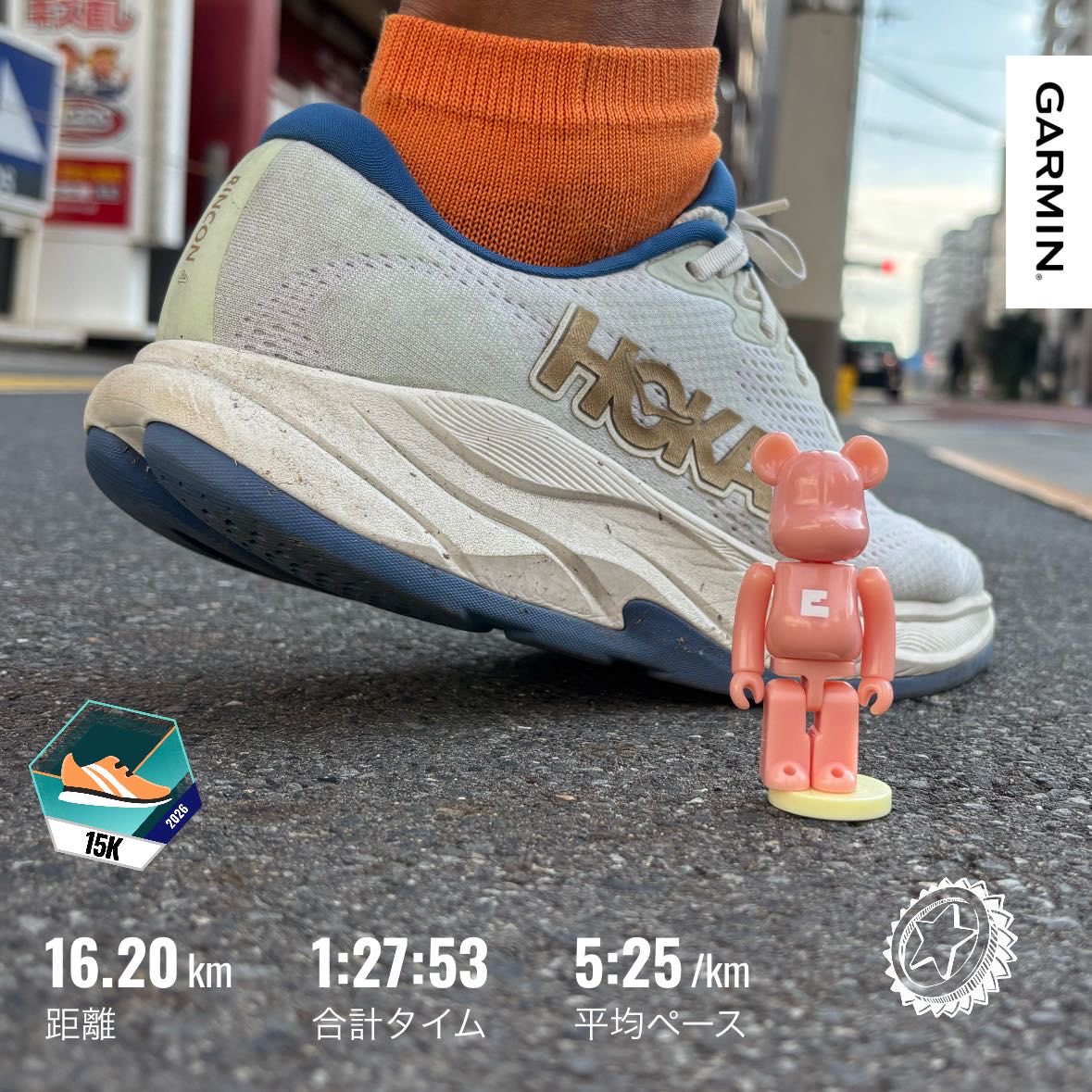 ichisteve's tweet photo. #running #hokaoneonerincon4 #bearbrick #timetofly #medicomtoy https://t.co/dMkkM1juet
