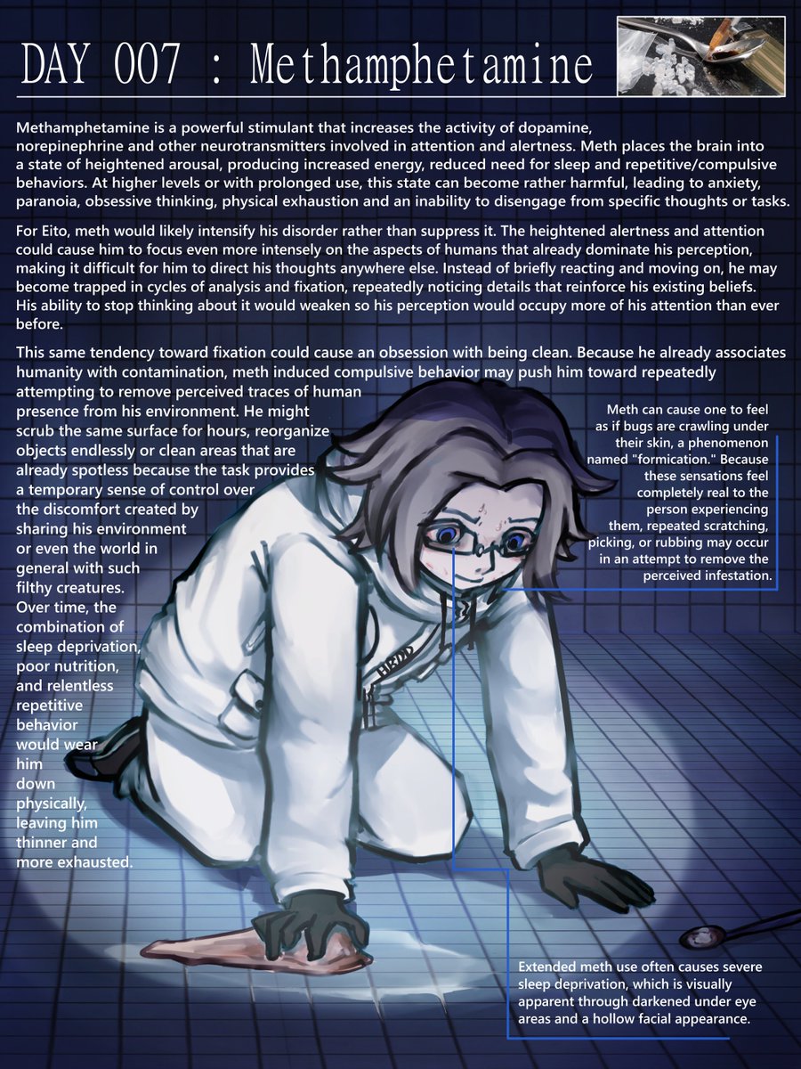 taylorn0lan's tweet photo. Finding Eito's 'Fix' - Day007: Methamphetamine #hndr_FA #hundred_line #eitoaotsuki https://t.co/DG9P1L3efl