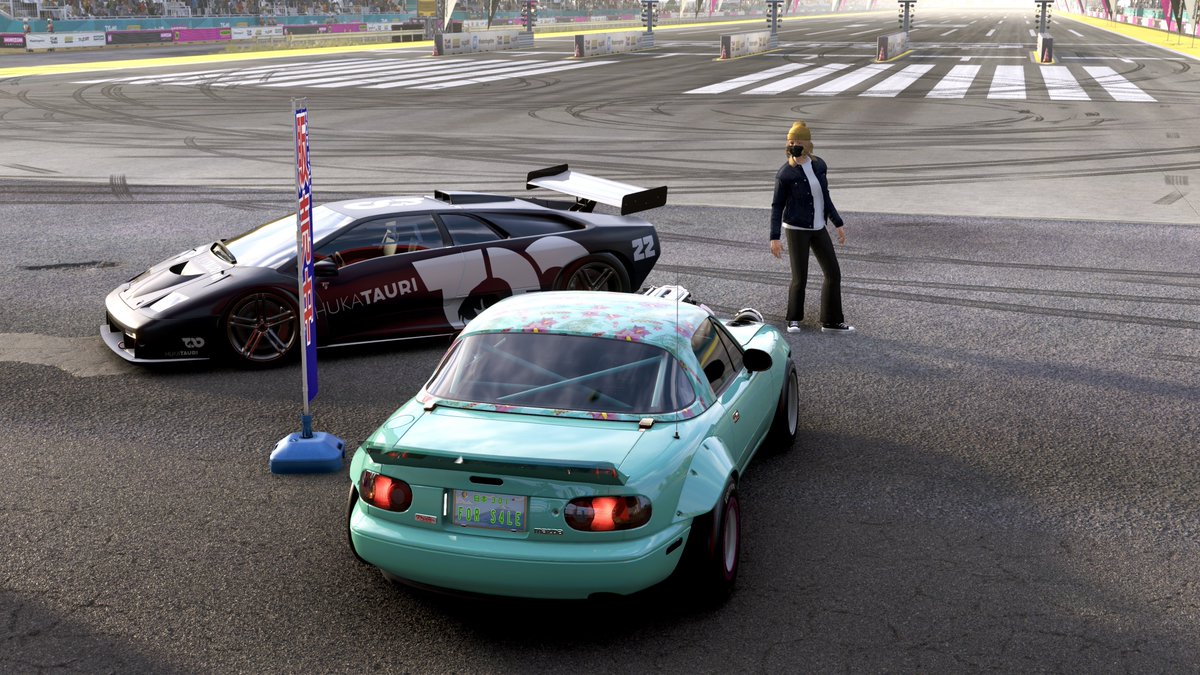 huka22tauri's tweet photo. やっと君に会えたよ🙌

…FOR S4LE…?
#ForzaHorizon6 https://t.co/af5j9bctMr