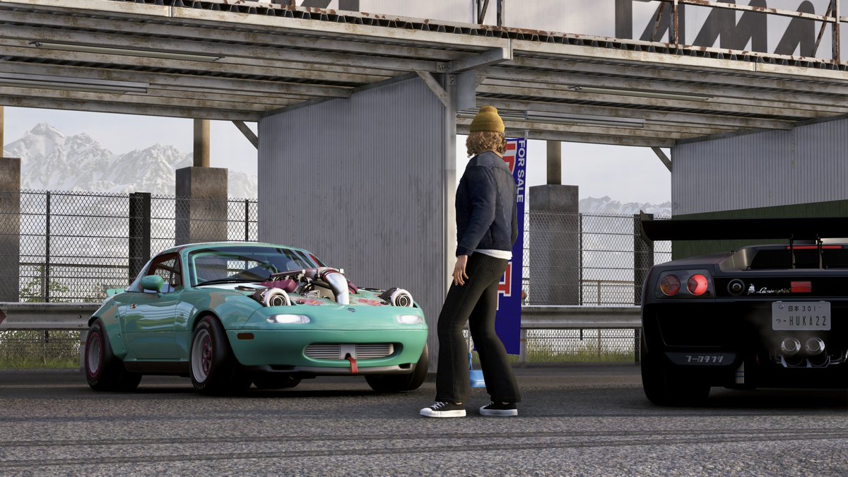 huka22tauri's tweet photo. やっと君に会えたよ🙌

…FOR S4LE…?
#ForzaHorizon6 https://t.co/af5j9bctMr