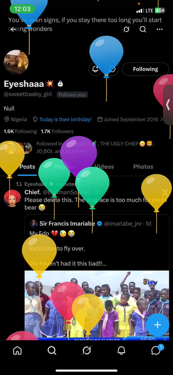 kudisocials's tweet photo. It is my best friend’s birthday today, and this is just a little thank you message to the girl I’ve known for almost 12 years now ❤️

Thank you for years of intentional friendship.
Thank you for never playing with anything that concerns me. https://t.co/R6ddU4t3EN