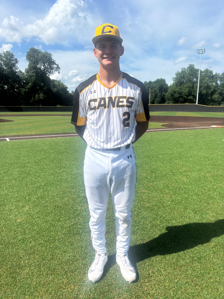 FiveToolOK's tweet photo. F: @canes_oklahoma Johnston 15U 10, Dirtbags Southwest Premier 5
PoG: @CBusby2029 2-3, 2H, 2 RBI, R https://t.co/BD5BpjmXAe