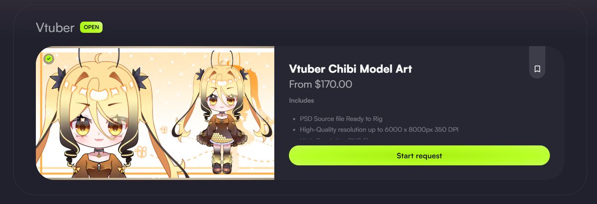 linlinnart's tweet photo. And the last one! Vtuber Chibi Model Art!!
Price: $170 (+50% commercial use)

:D https://t.co/Xtmmy0E0cw