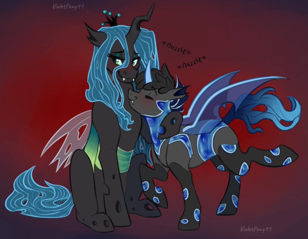 violetpony11's tweet photo. Happy Chrysalis Day!
Commission for @SterniteDrone ! <3

[#mlp #queenchrysalis #oc] https://t.co/JL4yAvyelO