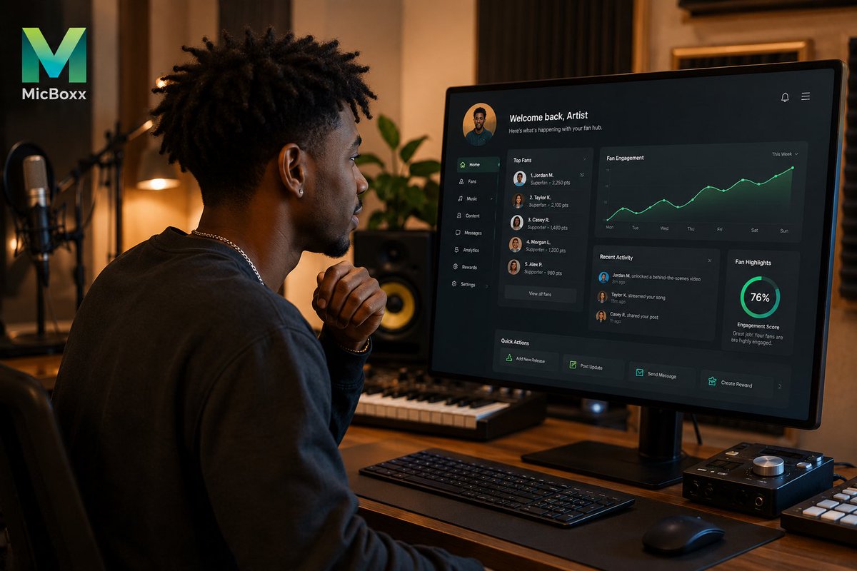 MicBoxx's tweet photo. Independent artists need more than rented platforms. They need a home base. MicBoxx is being built for music, fan relationships, and direct support. https://t.co/WBLSMlKiy2

#MicBoxx #IndependentArtists #MusicBusiness https://t.co/8xcsBMxdsz