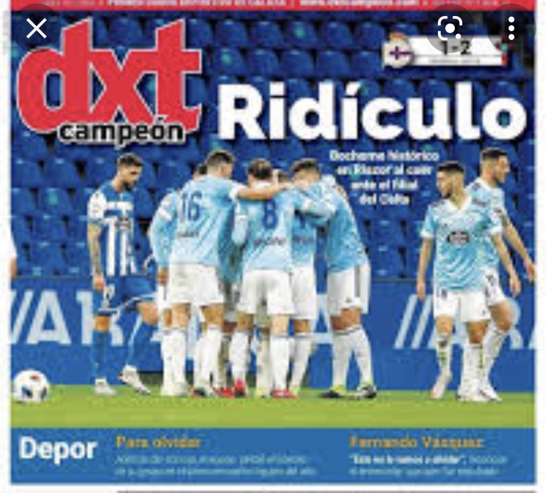 Vigoreturn's tweet photo. @Ruben__RCD @RCDeportivo @ConcelloCoruna Está acostumbrado 🤣🤣🤣 https://t.co/6r2O7k95yo