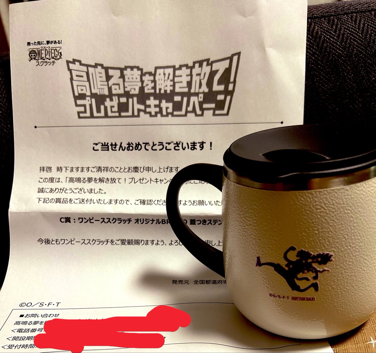 宝くじ ワンピーススクラッチ 高鳴る夢を解き放て！プレゼント 