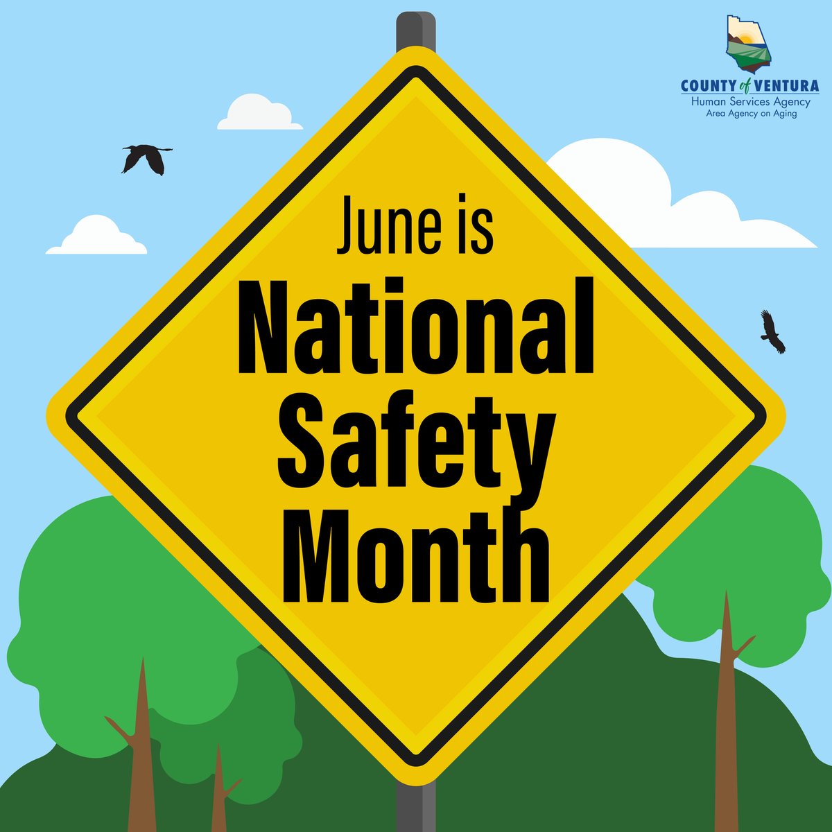 VCAAAging's tweet photo. June is National Safety Month, and here are two things you should do to prepare:

1) Sign up for VCAlert (https://t.co/Uu87rBnLfl).

2) Familiarize yourself with our list of disaster prep websites (https://t.co/H4cMVilQcm). https://t.co/HPzwaRclsI