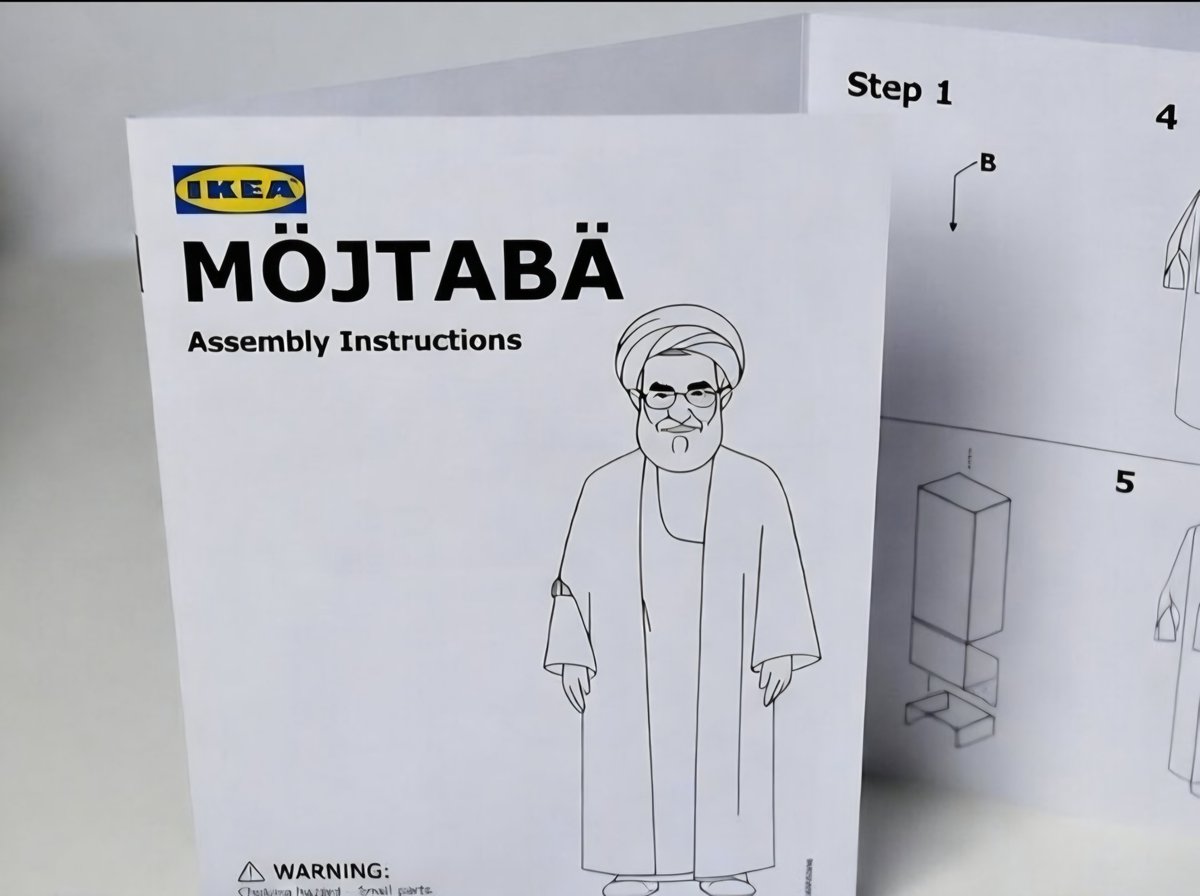 Sm_Tmri's tweet photo. @KobeissiLetter He can build his own supreme leader https://t.co/B4lk2bqZi7
