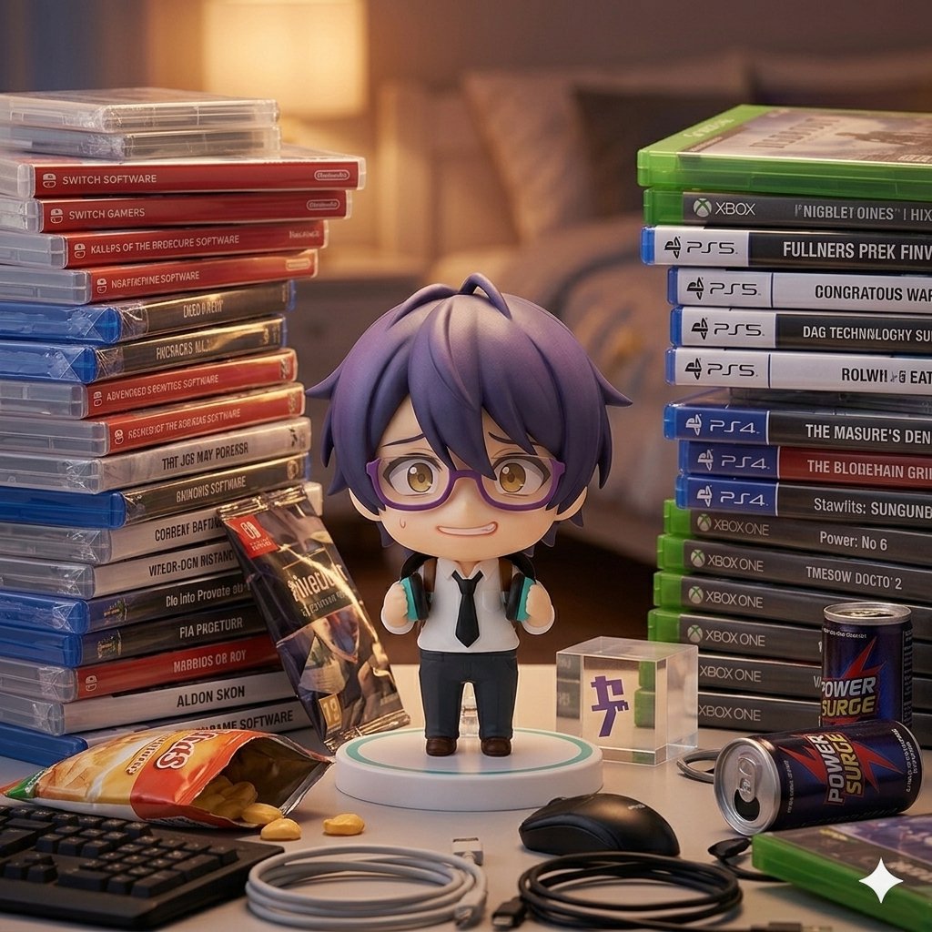 SevenceHell's tweet photo. 積みゲーにDLCがきたよ https://t.co/7jkgeD9Ijg