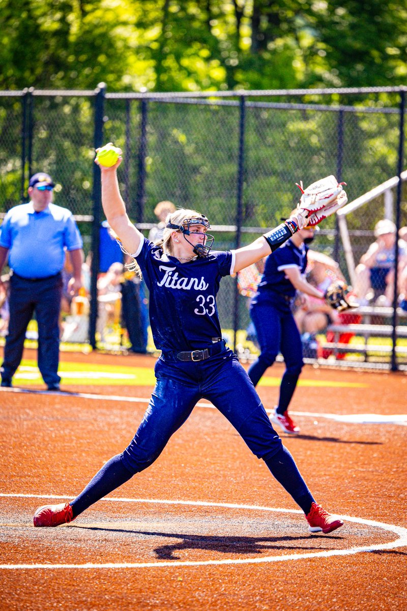 Cover3_ATH's tweet photo. 2026 PIAA 5A SOFTBALL TOURNAMENT: Earlier this afternoon, (7-1) Shaler defeated (7-3) Baldwin, 2-1, in the Quarterfinals. Jayla Antomachi hit the game-winning RBI for the Titans in the top of the seventh inning. https://t.co/sWZuy6NNiu