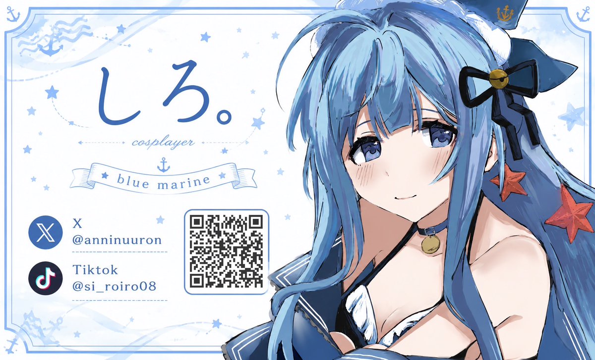 anninuuron's tweet photo. 名刺作らないと！
デザインはもう決まってんだけど印刷をしてない！！イベント明後日！！急げ！！
いいコス写真無かったからイラストにした可愛いでしょ😉😉 https://t.co/AepP3v0262