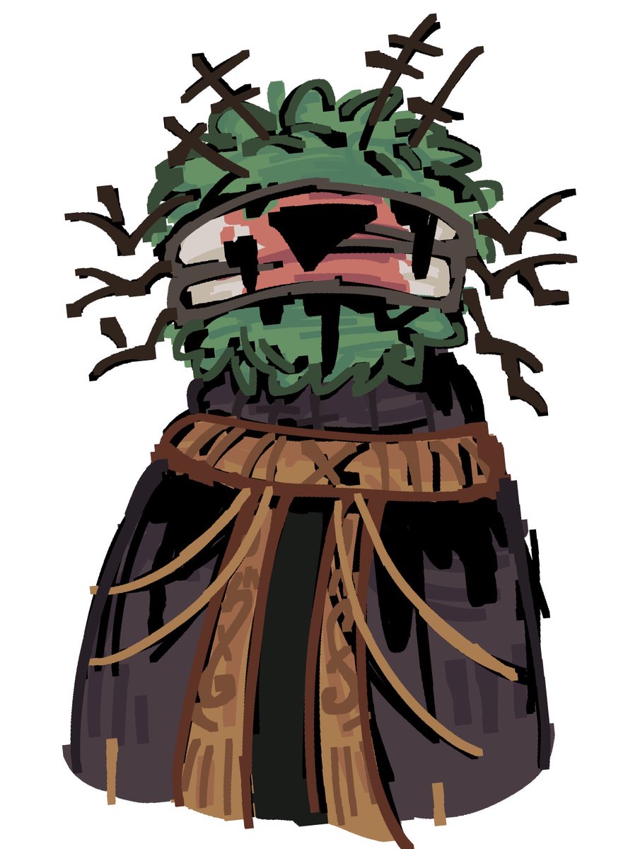 CatystraB's tweet photo. Leshy doodle https://t.co/XoP9BjDMoh