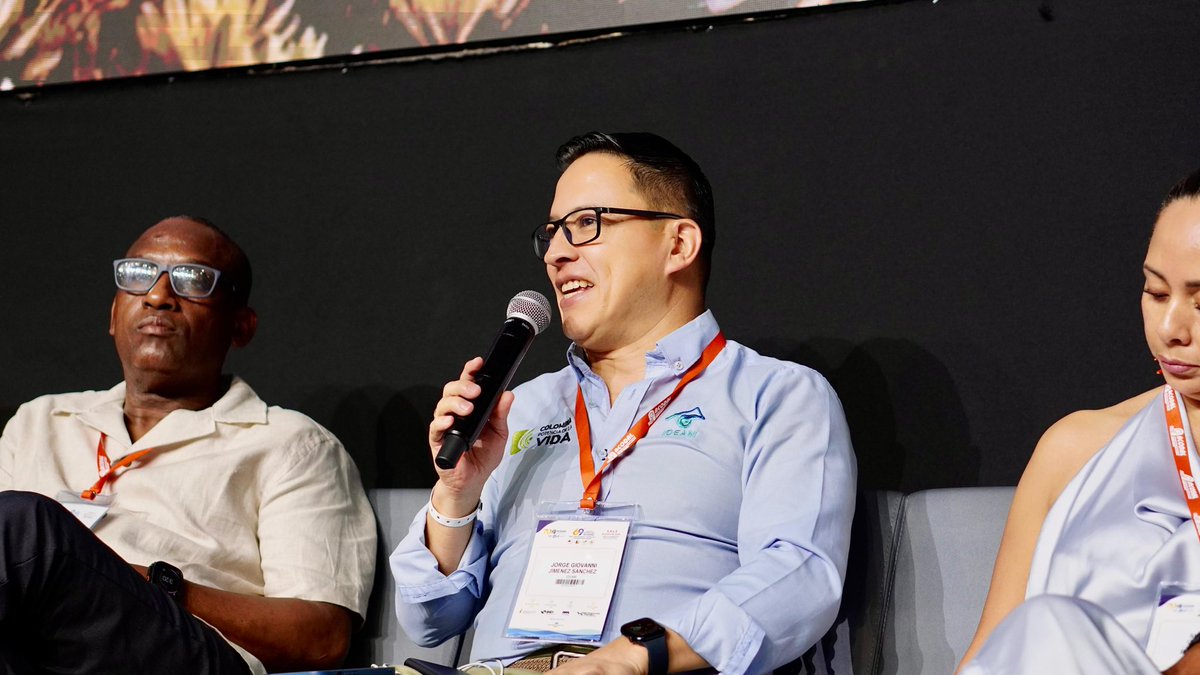 IDEAMColombia's tweet photo. Las reflexiones del panel destacaron la importancia de contar con información oportuna y confiable para anticipar escenarios, apoyar la toma de decisiones y fortalecer la capacidad de respuesta de las autoridades ambientales en todo el país.

#IDEAM #ACODAL2026 https://t.co/ZBddcV4lfZ
