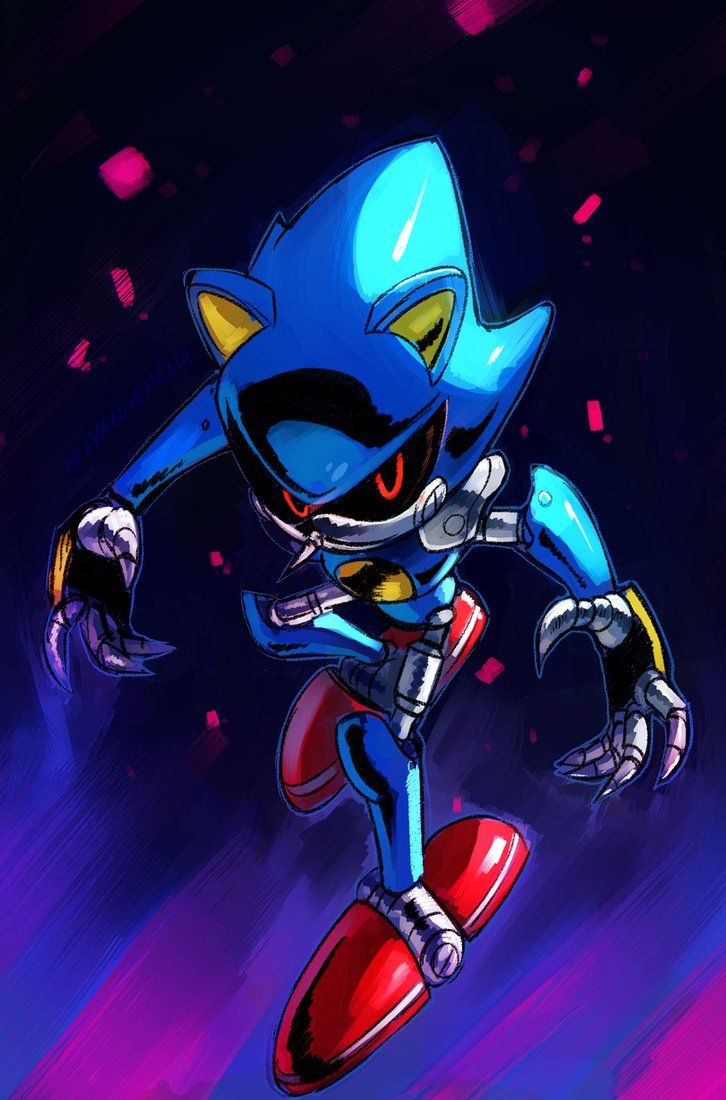 Megandro593's tweet photo. #sonicthedgehog #metalsonic #blender https://t.co/H0BQj7W1Ox