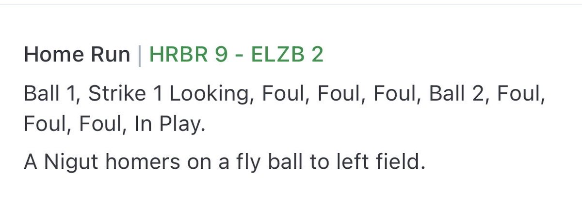 KingFish626's tweet photo. This is the most @AddyNigut thing ever 

Ball 1
Strike 1
Foul x 6
Gone 💣 

For my money, the best hitter in the WPIAL ⚾️ or 🥎 . I don’t think I’ve had somebody with a skill set like her that will translate so well into NCAA Hitting… and Maddy Cav was an all American this year https://t.co/3cbvuef4Cr
