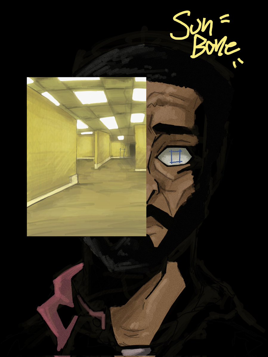 sun_bone's tweet photo. Here's some backrooms fanart 
Sorry for not posting for such a long time! https://t.co/CWg1sGUZqg