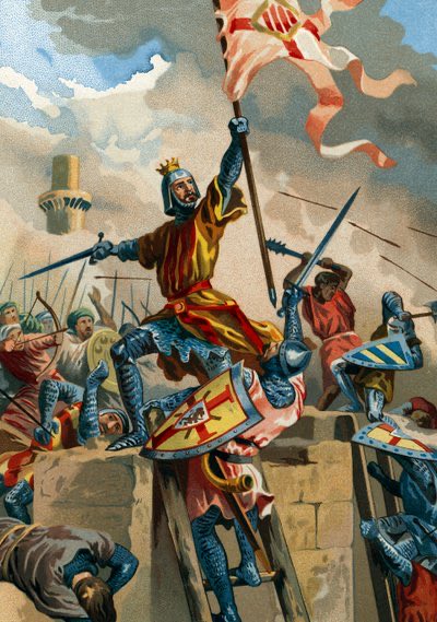 KnightofValour's tweet photo. Ramon Berenguer IV, Count of Barcelona, Capturing Tortosa from the Muslims in 1148 https://t.co/g1SsuBm5Ym