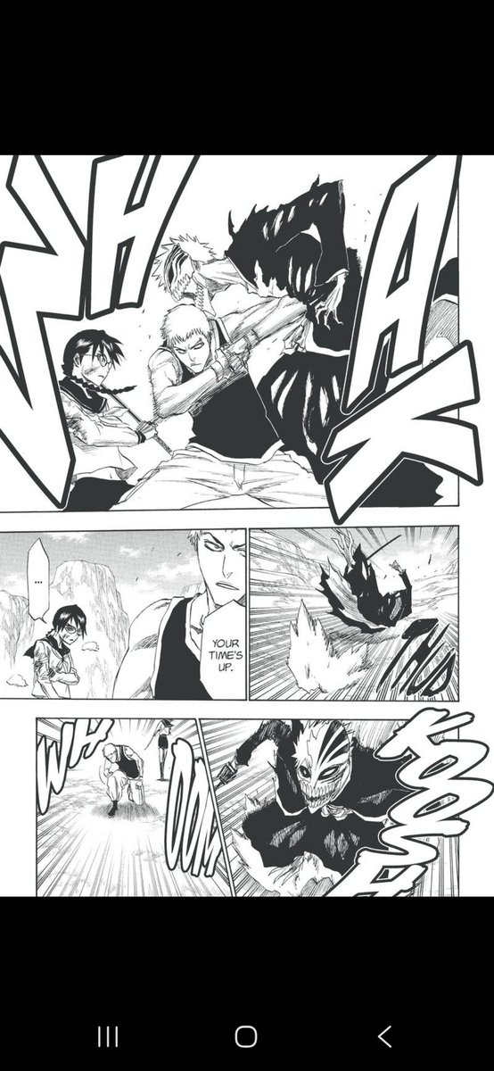 pinecone772's tweet photo. @przemys50434 @smn99221 Here is kensei manhandling and blowing the arm of a hollowfied ichigo that had lisa massively struggled against. Lisa tells everyone to be extra cautious. The love fights off the most powerful version of that hollowfied ichigo for 8 min. They r not relative at all. https://t.co/CrsRlIfKuZ