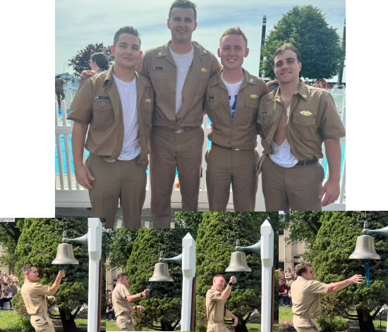 USMMA_Baseball's tweet photo. Congrats to our First Class-men for passing their Coast Guard License Exam! Today they got to experience our most beloved tradition of ringing the bell to signify their completion of our curriculum! Next stop…Graduation! https://t.co/Fg4gqaipgV