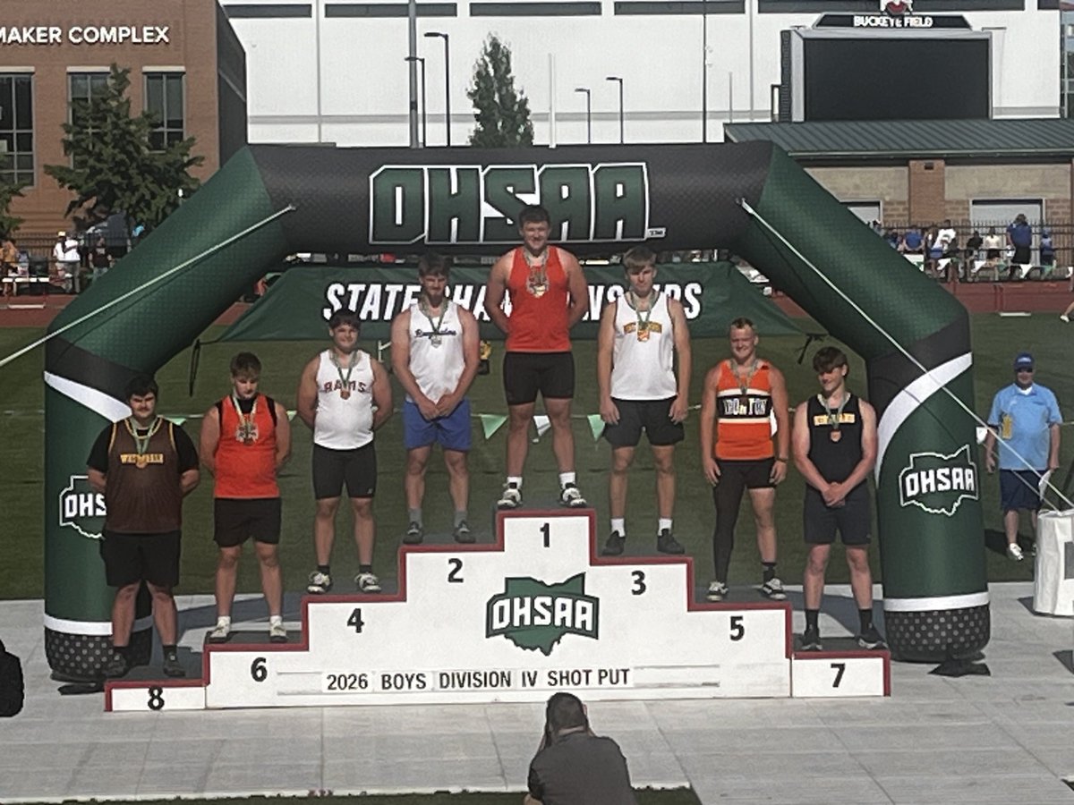 lctrack_field's tweet photo. Congratulations to Max Walker 6th in the State in shot put in Division 4. https://t.co/xHeN8b7Vb5