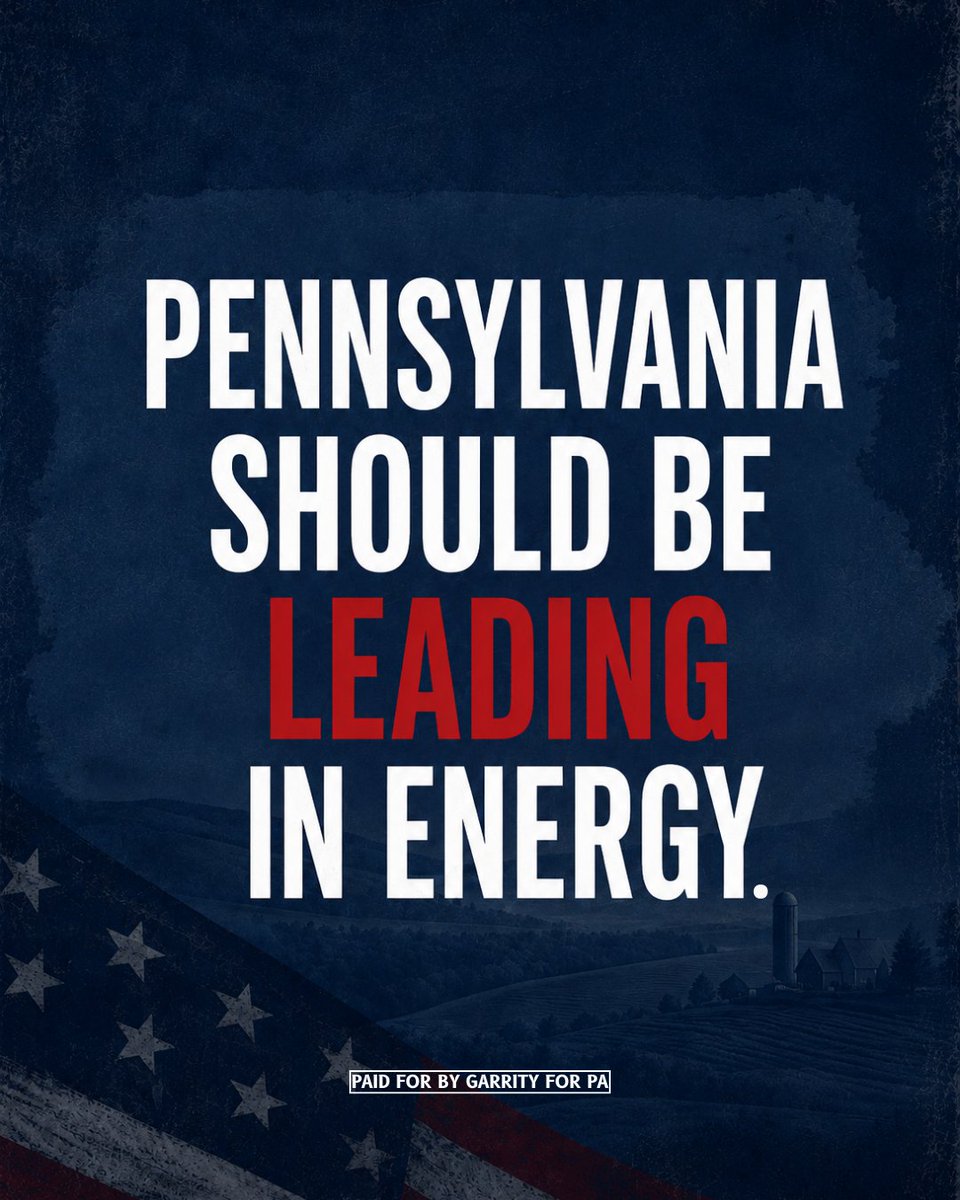 GarrityForPA's tweet photo. We are blessed with incredible natural resources, the hardest working people, and the ability to create thousands of good paying jobs right here at home. 

There is no reason Pennsylvania families should be paying more and getting less.

Instead of holding ourselves back, we need to start utilizing the energy resources under our feet. 

#GarrityRichey