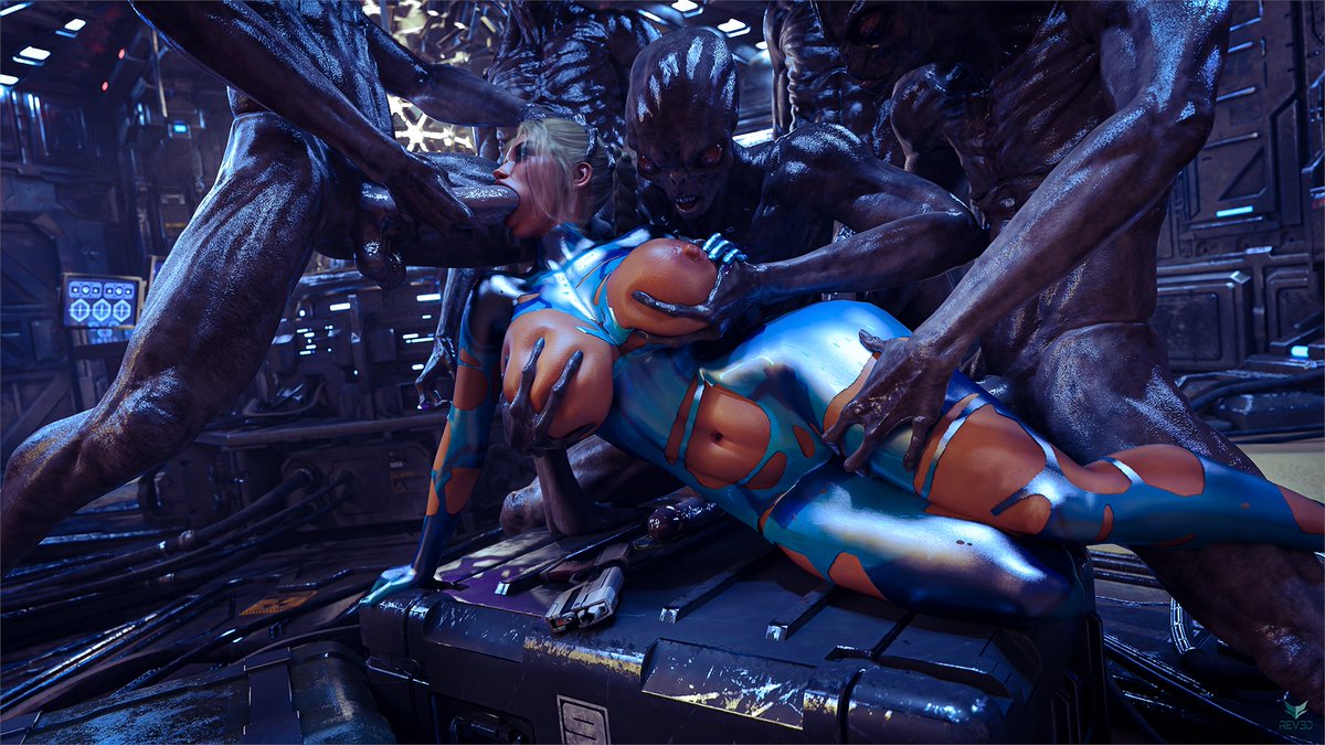 _RevStudio's tweet photo. Kassandra x Samus - Alien Encounter 

Alt angle https://t.co/RX8CSVRNgF
