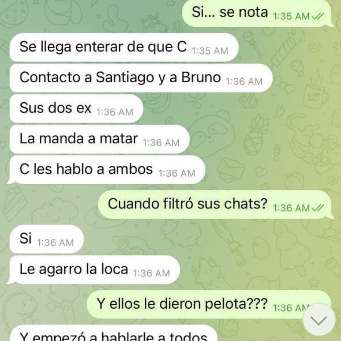 ComunicadoraD's tweet photo. Acá que no venga a desmentir a nadie y a hacerse la feminista sorora porque tenemos a gente REAL ex amigas que contaron que contactó a esa gente despreciable que ahora está presa. Ni siquiera fue la damnificada (que también contó) fue otra persona. Pruebas, nenita. https://t.co/ksImjd6SEl