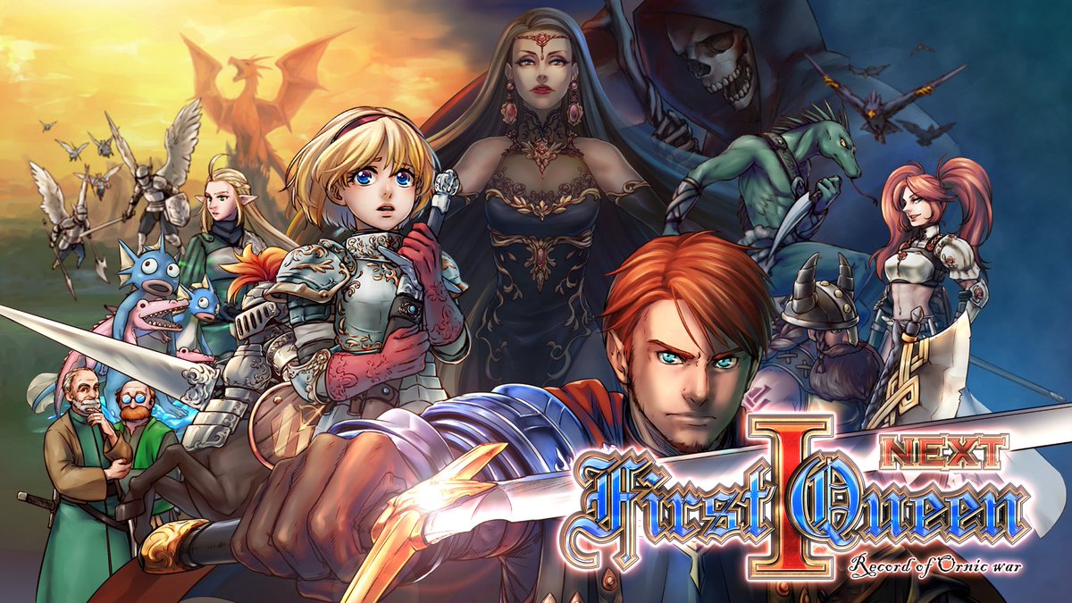 FirstQueen_JP's tweet photo. #NintendoSwitch にて発売中！

#FirstQueen1NEXT
https://t.co/SAePrDGEn1…
#EGGコンソール #シルバーゴースト
https://t.co/1FeNuaUJqR…

#ファーストクイーン #FirstQueen #EGGなう #ゲーム #GAME #Switch2 #Switch版 #RPG #インディーゲーム #ドット絵 #リマスター https://t.co/oEGfFpCJmh
