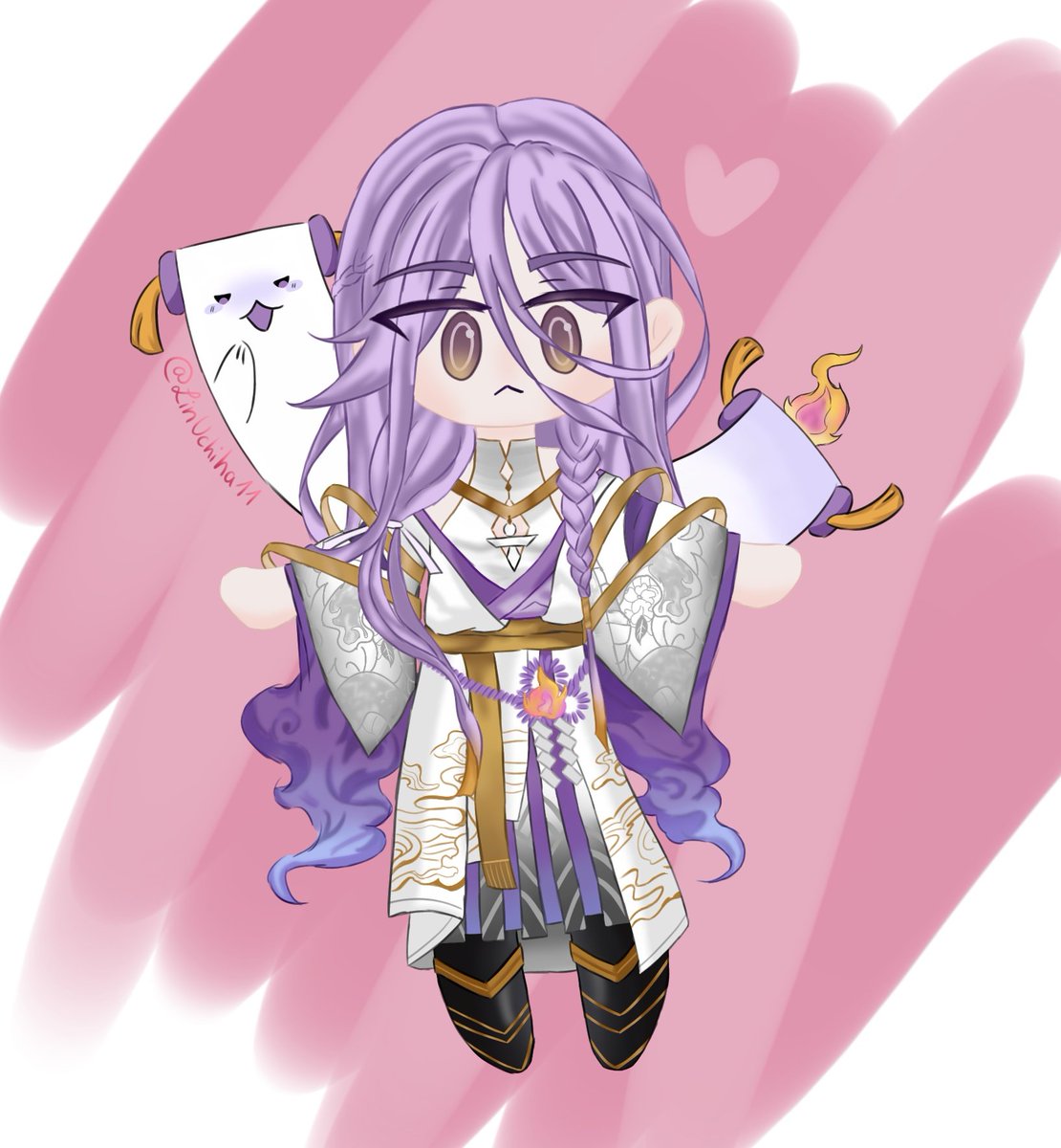 LinUchiha11's tweet photo. Me trying to do cute, easy chibi art (possible standee?) but this dingdong said no to me (╯'□')╯︵ ┻━┻
#Katagallery https://t.co/Pp6ag7ERDB
