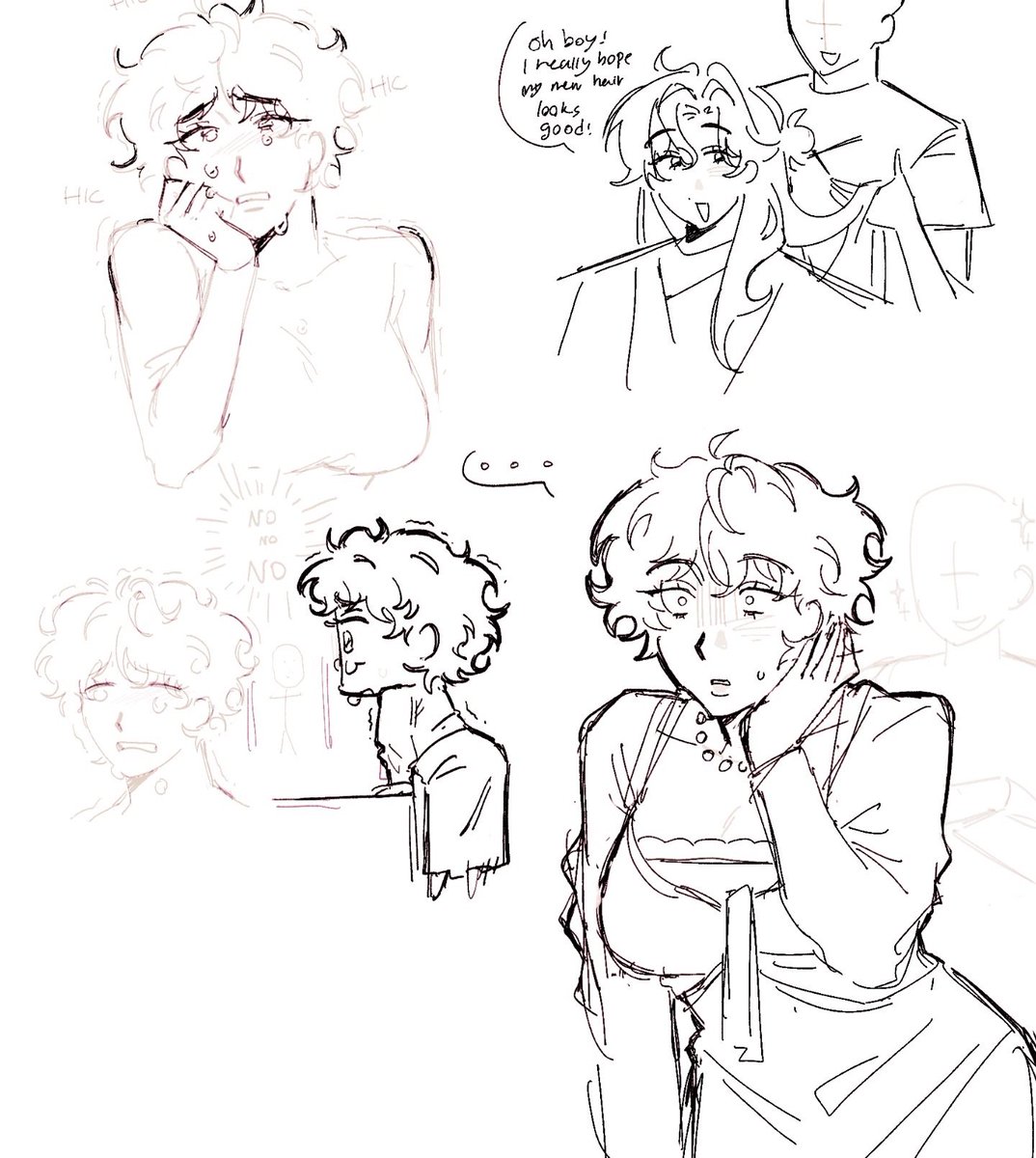 _aressstar's tweet photo. #oc stuff she she she got a new  cut https://t.co/TSVjfxPFaT