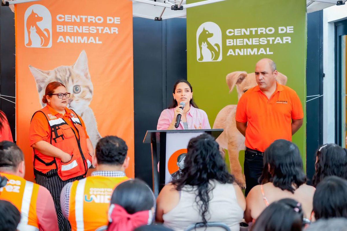 reportecoco's tweet photo. Primer Centro de Bienestar Animal inauguró la alcaldesa Mónica Oyervides en col. Valle Real en el municipio de Juárez @VecinoJuarezNL @mexnewz @RealPolitikNL https://t.co/0mBxWkNmoN