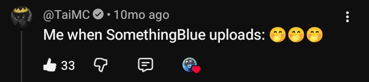 Sometimesblued's tweet photo. - ⚔️
~ Tai is NAWT real bro what the fluff is this gy doing https://t.co/U5GMcstoAf