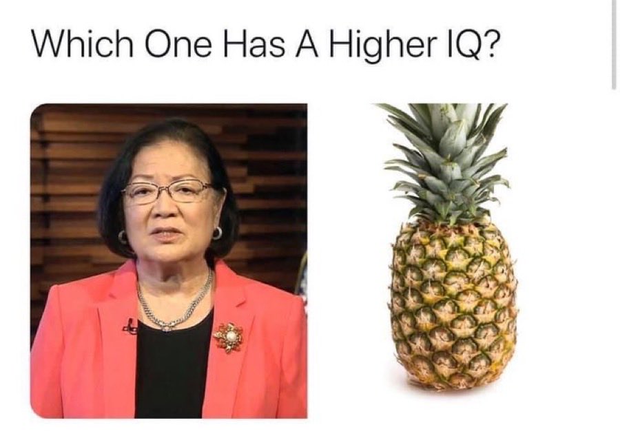 StoshMakeeta's tweet photo. @EricLDaugh Mazie proves once again her IQ is <80. https://t.co/7tI3VAHiSF